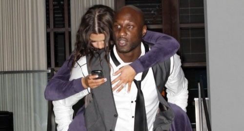 Khloe Kardashian and Lamar Odom